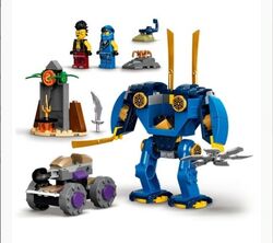 Lego Ninjago 71740 Jay's Elektro-Mech Roboter Komplett mit OBA und OVP