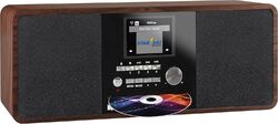 Imperial 22-235-00 Dabman i200 Internet-/DAB+ Radio mit CD-Player, braun