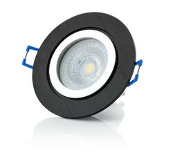 LED Einbaustrahler Bad dimmbar  GU10 7W IP44 LED Deckenspots aus Aluminium 230V 