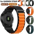 Quickfit Armband Für Garmin Fenix 7/7X 6/6X Pro/5/5X Plus 965 Rugged Nylon Band