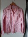 Van Laack Bluse Damen Oberteil Hemd Gr. EUR L Baumwolle pink 