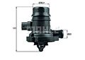 MAHLE Kühlmittel Thermostat Für CHEVROLET Aveo Cruze OPEL Adam 09-19 1338251