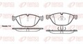 Bremsbelagsatz Scheibenbremse REMSA 1414.00 für BMW F10 F11 5er Touring 7er F01