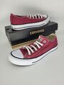 Converse All Star Ox Maroon. Chuck Taylor Unisex Größe 5 Atemberaubend Uk 5 Eur 37,5