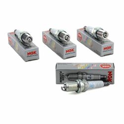 4x NGK 6458 PFR6Q Zündkerze für VW GOLF 4 PASSAT B5 AUDI A3 8L A4 B5-7 A6 1.8 Tauch für TT LEON TOLEDO OCTAVIA SUPERB SHARAN