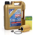 5L LIQUI MOLY 5W30 LONGLIFE III + MANN Ölfilter für VW GOLF 4 5 6 1.2-2.0 TDI