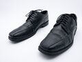 bugatti Herren Businessschuh Halbschuh Schnürschuh schwarz Gr. 43 EU Art.9731-98