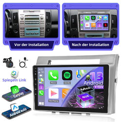 Für Toyota Corolla Verso 2003-2009 4+64G Carplay Autoradio Android 13 GPS Kamera