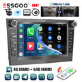 Android 13 4+64G Carplay Autoradio GPS Kamera Für Opel Astra H Corsa C/D Meriva