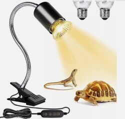 Schildkröten Wärmelampe UVA UVB 25+50W Heizlicht Reptilien Terrarium Lampe DHL