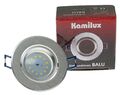 6x LED Einbau Strahler Decken Leuchten Set extra flach ET 26 mm 230V 5W KAMILUX®