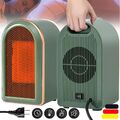 Mini Keramik Heizlüfter 1200W Elektroheizer Wärme Heizung Heizung Heater Mobile