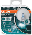 2St OSRAM H1 Cool Blue INTENSE NextGeneration 5000K +100% 12V 55W P14.5s neu