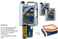 BOSCH Inspektionspake 7 L LIQUI MOLY Top Tec 4600 5W-30 für BMW X3 G01 F97