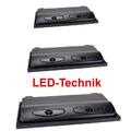 Aquarium Abdeckung LED Terrarium Beleuchtung Deckel schwarz 40 50 60 80 100 120 