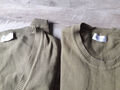 Peter Hahn Twinset 100% Supina-Baumwolle Gr.42 oliv LA-Weste + Halbarm T-Shirt