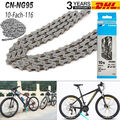 Für Shimano Kette CN-HG95 10Fach-116 Glieder DEORE XT XTR SLX HG-X Fahrrad Kette