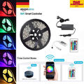 5-20m LED RGB RGBW RGB+WW Stripe Strip Streifen Band 5050 WIFI Controller Trafo 