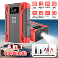 Auto KFZ Starthilfe 2000A 99800Mah Jump Starter Ladegerät Booster Powerbank 4in1