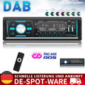 DAB+ Autoradio Bluetooth SD USB FM AM RDS AuxIN Fernbedienung DAB Antenne 1DIN