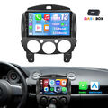 1+32G Für Mazda 2 2007-2014 Carplay Autoradio Android 13 GPS Navi WIFI FM w/DAB