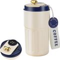 Thermobecher mit Digitalanzeige Isolierbecher Edelstahl To Go Kaffee 410ml B1101