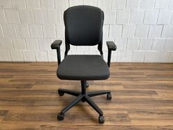 Ahrend Bürodrehstuhl ergonomisch grau schwarz