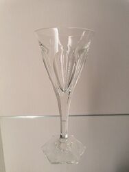Moser Karlsbad 1 Sektglas Weinglas  'Adele Melikoff' 1.Wahl Top Zustand H: 20cm 