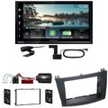 Kenwood DMX7722DABS Android Auto CarPlay Bluetooth Einbauset für Mazda 3 BL