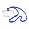 Durable Namensschild 8139-07 mit Textilband 10mm blau in 60x90mm