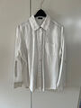 Bluse S. Oliver Selection Gr. 44 Linenbluse Hemdstyle weiss