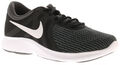 Nike Damen-Laufschuhe Revolution 4 Schnürschuhe schwarz UK-Größe