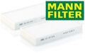 MANN-FILTER CU23015-2 Filter für Innenraumluft Innenraumfilter Filter 