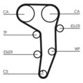 Wasserpumpe + Zahnriemen Satz für Audi 2014-> Continental Ctam Ct1051Wp3