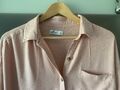 Hollister Damen Bluse Gr. L altrosa Viscose | Leinen