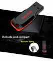 USB Stick SanDisk Cruzer Blade Flash Drive 16GB 32GB 64GB 128GB Original NEU OVP