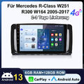 Android 13 Carplay Autoradio Für Mercedes R-Class W251 R300 W164 DAB+ GPS NAVI