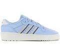 adidas Originals RIVALRY LOW Herren Sneaker Leder Blau IE7201 Sport Schuhe NEU