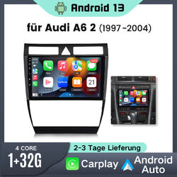 Android 13 Für Audi A6 S6 Avant RS6 9" Autoradio GPS Navi WIFI BT SWC DAB+ 1+32G