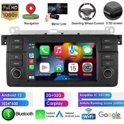 Für BMW E46 3er 318 320 325 7" Autoradio Android 13 GPS Navi WIFI 2+32GB RDS DAB