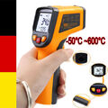 Infrarot Thermometer Pyrometer Temperaturmessgerät Profi IR -50°C ~600°C Laser