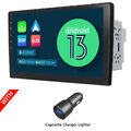 Doppel DIN Android 13 8Core 10,1" QLED  GPS Navi CarPlay Autoradio Bluetooth DSP