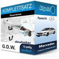 Für Mercedes C Kl. T-Mod. 07- G.D.W. Anhängerkupplung abnehmbar + 13polig E-Satz