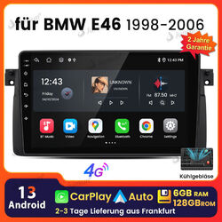 Carplay Android13 6+128G Autoradio GPS NAVI Wifi DSP Für BMW 3er E46 M3 Rover 75