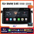 Carplay Android13 6+128G Autoradio GPS NAVI Wifi DSP Für BMW 3er E46 M3 Rover 75