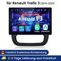 6+128G Carplay Für Renault Trafic Nissan Android13 Autoradio GPS Nav BT SWC DAB+