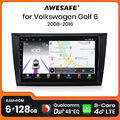 6+128GB Android 13 Für VW Golf VI 2008-2012 Carplay Autoradio GPS Navi 8Kern RDS