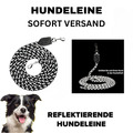 Hundeleine, reflektierend, Multi-Doppelleine für mittel und groß - 2,5m