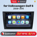 128G Qualcomm 8Kern CarPlay Android Autoradio GPS Navi für VW Golf VI 2008-2012