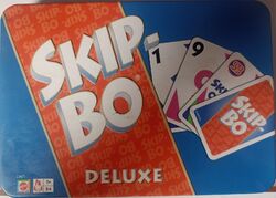 Skip-Bo Deluxe in Metalldose Nr. L3671 MATTEL   R